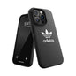 adidas Case Designed for iPhone (Black & White Trefoil iPhone 14 Pro)