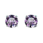 S925 Multicolor Moissanite 4-Prong Stud Earrings, 10 Color 0.5-3ct D-Grade VVS Certificate, Unisex Hypoallergenic Sterling Silver Gift