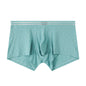 Mens Ice-silk Boxer Briefs Breathable And Cool-feel For Sports
