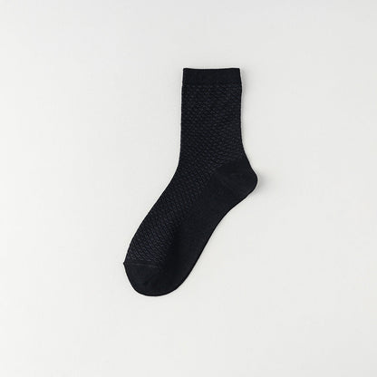Breathable Sweat-Absorbent Mens Business Stockings