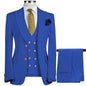 Casual And Versatile Mens Suit Vest Three-Piece Set