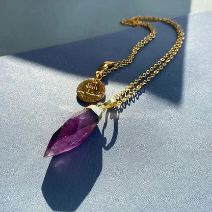 Glow Necklace - Crystal Quartz / Rose Quartz / Amethyst