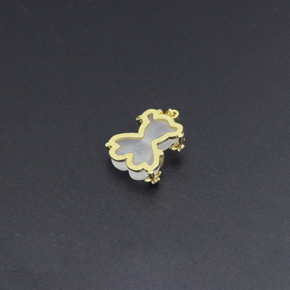Cute White Bear Charm, Sku#LD539