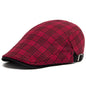 Mens Lightweight Summer Plaid Beret