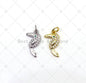 CZ Woodpecker Charm, Sku#JD11