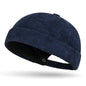 Spring Autumn And Winter Solid-Color Coarse-Woven Corduroy Bucket Hat