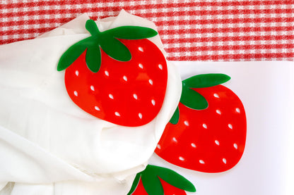 Strawberry Coasters