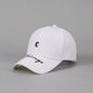 Men's And Women's Solid-color Embroidered Letter C Baseball Cap, Suitable For Best Friends Going Shopping And Having A Summer Picnic. Soft-top, Versatile Beanie Hat.