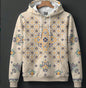 Mens Casual Hooded Long-sleeve Sweatshirt