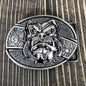 Smooth Buckle For Self-defense Trendy Punk-style Belt Buckle With A Distinctive Look