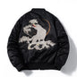 Mens Loose-Fit Trendy Embroidered Jacket