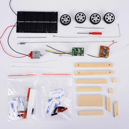 DIY Solar Car Kit | Educational STEM Assembly Toy for Kids