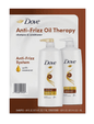 Dove Anti-Frizz Oil Therapy Shampoo & Conditioner, 40 fl. oz., 2 pk.