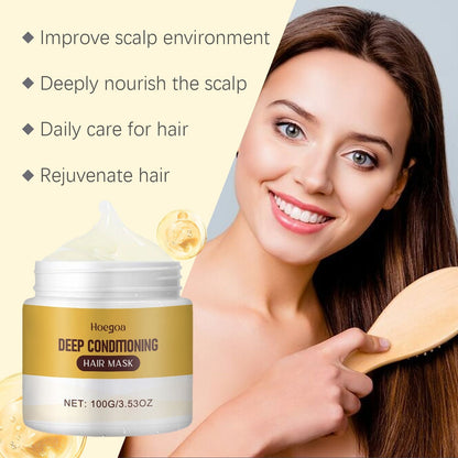 Hoegoa Hydrating Repair Mask Nourishing Moisturizing Smooth Repair Hydrating Soft Fluffy Hair Care Essence