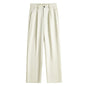 Mens Fashionable Straight-Leg Loose Casual Pants