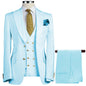 Casual And Versatile Mens Suit Vest Three-Piece Set