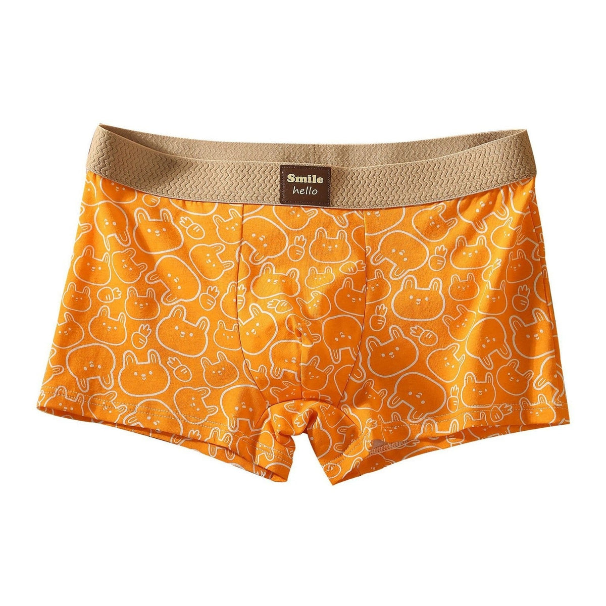 Men's Underwear Cartoon Printed Cotton Briefs