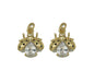 Gold Teardrop CZ Ladybug Charm, Sku#LD315