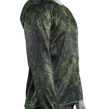 Short-sleeve Quick-dry Camouflage T-shirt For Outdoor Sports Training