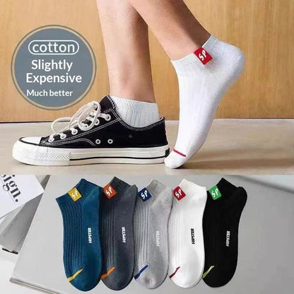 Mens Short Socks Odor-resistant Sweat-wicking, Seamless