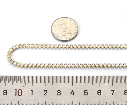 Marquise CZ Tennis necklace, sliding Adjustable Necklace,sku#JL162