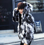 Men's Faux Leather Warm Coat Handsome Thickened
