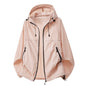 Mens Summer Hooded Sun-Protective Lightweight Jacket