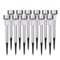 Garden Premium LED Solar Luxury Stainless Steel Lights For Yard Pathway Walkway More Pieces Outdoor