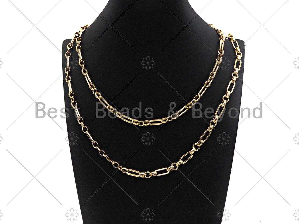 7x27mm High Quality Hand made Chunky Paper clip  link c M350