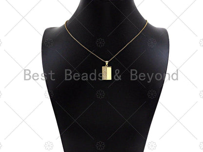 CZ Micro Pave Round/Heart/Rectangle Pendant/Charm,Half CZ Medallion Charm, Necklace Bracelet Charm Pendant,18x20/19x19/12x21mm, Sku#LK244