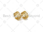 CZ Hexagon Patten Adjustable Ring, Sku#X245