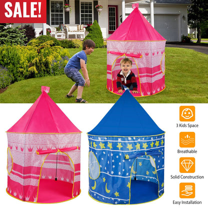 Kids Play Tent Foldable Pop Up Portable Playhouse