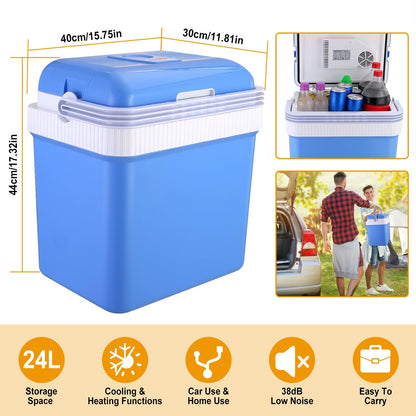 Portable Car Cooler for Travel and Home Use — Compact