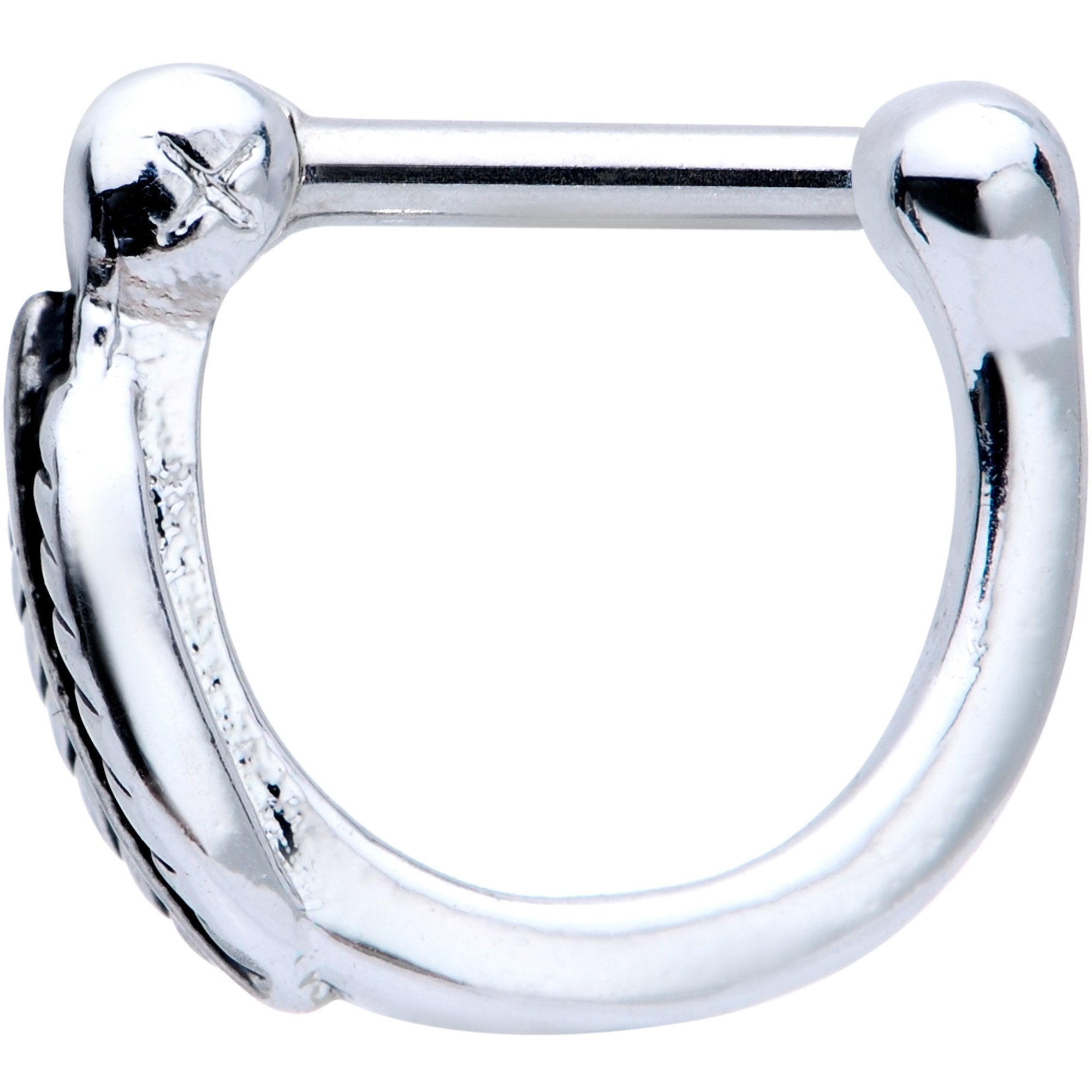 16G 5/16 Leafy Fall Hinged Cartilage Clicker