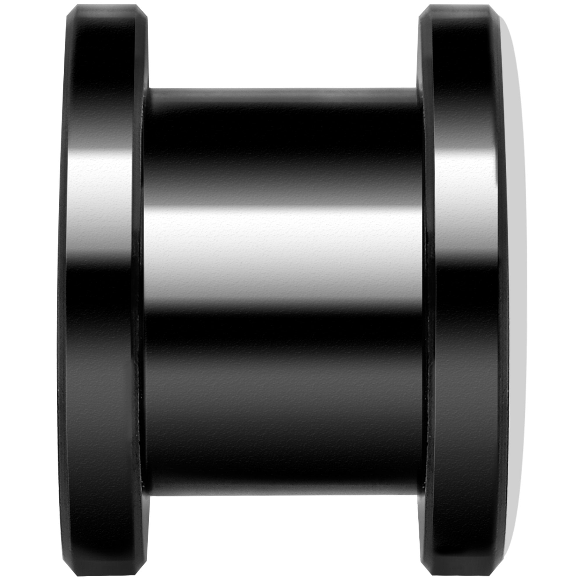 Pink American Flag Black Anodized Screw Fit Plug Set 00G