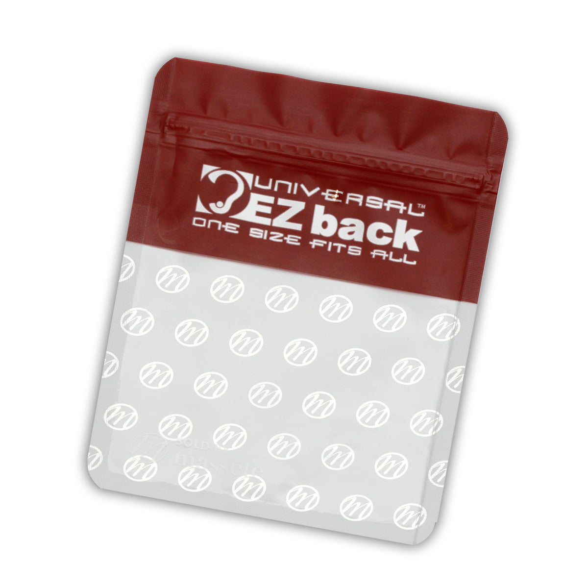 Universal EZback Earring Backs Soft Clear Silicone