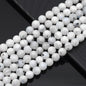 Genuine Tourmalated Blue Moonstone, 6mm/8mm/10mm Round Smoot