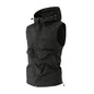 New Mens Sun-protective Jacket Hooded Sleeveless Vest