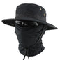 Multi-functional Outdoor Sun Protection Breathable Round-brim Fishing Hat