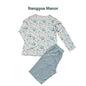 Bamboo Cotton Knitted Parent-child Homewear Clothes Pajamas Suit