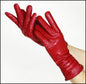 High-end Women's Sheepskin Gloves Leather Extended