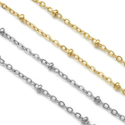 Dainty Ball chain by yard, Wholesale chain LX170