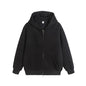 Fashionable Hooded Cardigan Layered Sweatshirt Mens Trendy Hoodie