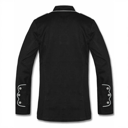Mens Military Gothic Jacket Coat