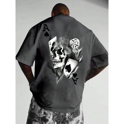 Summer Outdoor Casual Men's T-shirt Seaside Surf