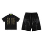 American-style Retro Loose-fit Short-sleeve T-shirt For Spring And Summer