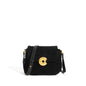 Retro Genuine Leather Saddle Crossbody Bag