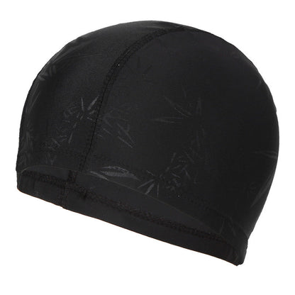 Mens Swim Cap Fabric Design Doesnt Constrict The Head Large Size