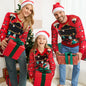 Hot-selling Jacquard Christmas Tree Sweater A Relaxed Laid-back Style For Couples