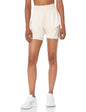 adidas Womens Power Aeroready Two-in-One Shorts Linen/White XX-Small